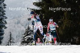 06.03.2021, Oberstdorf, Germany (GER): Ebba Andersson (SWE), Heidi Weng (NOR), (l-r)  - FIS nordic world ski championships cross-country, 30km women, Oberstdorf (GER). www.nordicfocus.com. © Modica/NordicFocus. Every downloaded picture is fee-liable.