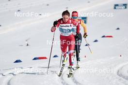 06.03.2021, Oberstdorf, Germany (GER): Yana Kirpichenko (RSF), Katharina Hennig (GER), (l-r)  - FIS nordic world ski championships cross-country, 30km women, Oberstdorf (GER). www.nordicfocus.com. © Modica/NordicFocus. Every downloaded picture is fee-liable.