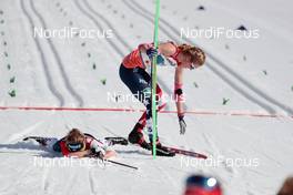06.03.2021, Oberstdorf, Germany (GER): Helene Marie Fossesholm (NOR), Hailey Swirbul (USA), (l-r)  - FIS nordic world ski championships cross-country, 30km women, Oberstdorf (GER). www.nordicfocus.com. © Modica/NordicFocus. Every downloaded picture is fee-liable.