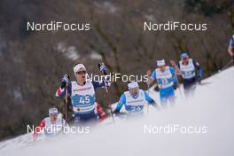 07.03.2021, Oberstdorf, Germany (GER): David Norris (USA), Jean Marc Gaillard (FRA), (l-r)  - FIS nordic world ski championships cross-country, 50km men, Oberstdorf (GER). www.nordicfocus.com. © Modica/NordicFocus. Every downloaded picture is fee-liable.
