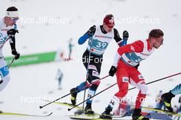 07.03.2021, Oberstdorf, Germany (GER): Petr Knop (CZE), Dominik Bury (POL), (l-r)  - FIS nordic world ski championships cross-country, 50km men, Oberstdorf (GER). www.nordicfocus.com. © Modica/NordicFocus. Every downloaded picture is fee-liable.