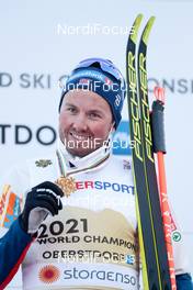 07.03.2021, Oberstdorf, Germany (GER): Emil Iversen (NOR) - FIS nordic world ski championships cross-country, 50km men, Oberstdorf (GER). www.nordicfocus.com. © Modica/NordicFocus. Every downloaded picture is fee-liable.