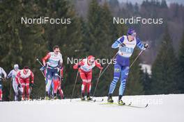 07.03.2021, Oberstdorf, Germany (GER): Hans Christer Holund (NOR), Alexey Chervotkin (RSF), Iivo Niskanen (FIN), (l-r)  - FIS nordic world ski championships cross-country, 50km men, Oberstdorf (GER). www.nordicfocus.com. © Thibaut/NordicFocus. Every downloaded picture is fee-liable.