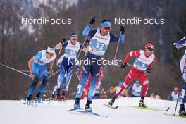 07.03.2021, Oberstdorf, Germany (GER): Clement Parisse (FRA), Imanol Rojo (ESP), (l-r)  - FIS nordic world ski championships cross-country, 50km men, Oberstdorf (GER). www.nordicfocus.com. © Thibaut/NordicFocus. Every downloaded picture is fee-liable.