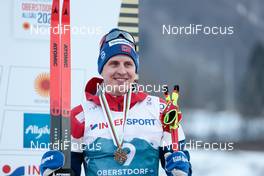 07.03.2021, Oberstdorf, Germany (GER): Simen Hegstad Krueger (NOR) - FIS nordic world ski championships cross-country, 50km men, Oberstdorf (GER). www.nordicfocus.com. © Modica/NordicFocus. Every downloaded picture is fee-liable.