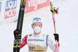 07.03.2021, Oberstdorf, Germany (GER): Johannes Hoesflot Klaebo (NOR) - FIS nordic world ski championships cross-country, 50km men, Oberstdorf (GER). www.nordicfocus.com. © Modica/NordicFocus. Every downloaded picture is fee-liable.