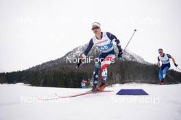 07.03.2021, Oberstdorf, Germany (GER): David Norris (USA), Candide Pralong (SUI), (l-r)  - FIS nordic world ski championships cross-country, 50km men, Oberstdorf (GER). www.nordicfocus.com. © Thibaut/NordicFocus. Every downloaded picture is fee-liable.