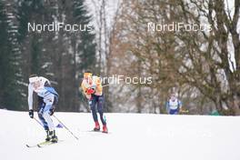 07.03.2021, Oberstdorf, Germany (GER): Kaarel Kasper Korge (EST), Janosch Brugger (GER), (l-r)  - FIS nordic world ski championships cross-country, 50km men, Oberstdorf (GER). www.nordicfocus.com. © Thibaut/NordicFocus. Every downloaded picture is fee-liable.