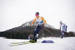 07.03.2021, Oberstdorf, Germany (GER): Friedrich Moch (GER), William Poromaa (SWE), (l-r)  - FIS nordic world ski championships cross-country, 50km men, Oberstdorf (GER). www.nordicfocus.com. © Thibaut/NordicFocus. Every downloaded picture is fee-liable.