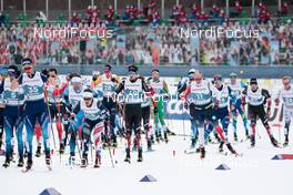 07.03.2021, Oberstdorf, Germany (GER): Remi Drolet (CAN), Paal Golberg (NOR), (l-r)  - FIS nordic world ski championships cross-country, 50km men, Oberstdorf (GER). www.nordicfocus.com. © Modica/NordicFocus. Every downloaded picture is fee-liable.