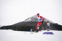 07.03.2021, Oberstdorf, Germany (GER): Alexey Chervotkin (RSF), Minwoo Kim (KOR) - FIS nordic world ski championships cross-country, 50km men, Oberstdorf (GER). www.nordicfocus.com. © Thibaut/NordicFocus. Every downloaded picture is fee-liable.