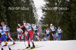 07.03.2021, Oberstdorf, Germany (GER): Keishin Yoshida (JPN), Remi Drolet (CAN), Adam Fellner (CZE) - FIS nordic world ski championships cross-country, 50km men, Oberstdorf (GER). www.nordicfocus.com. © Thibaut/NordicFocus. Every downloaded picture is fee-liable.