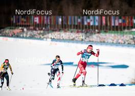 25.02.2021, Oberstdorf, Germany (GER): Jessie Diggins (USA), Yulia Stupak (RSF), (l-r) - FIS nordic world ski championships cross-country, individual sprint, Oberstdorf (GER). www.nordicfocus.com. © Modica/NordicFocus. Every downloaded picture is fee-liable.