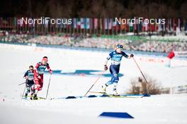 25.02.2021, Oberstdorf, Germany (GER): Jessie Diggins (USA), Yulia Stupak (RSF), Jasmi Joensuu (FIN), (l-r) - FIS nordic world ski championships cross-country, individual sprint, Oberstdorf (GER). www.nordicfocus.com. © Modica/NordicFocus. Every downloaded picture is fee-liable.