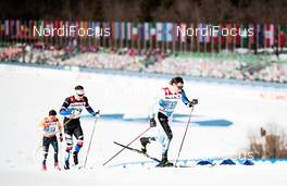 25.02.2021, Oberstdorf, Germany (GER): Ludek Seller (CZE), Marko Kilp (EST), (l-r) - FIS nordic world ski championships cross-country, individual sprint, Oberstdorf (GER). www.nordicfocus.com. © Modica/NordicFocus. Every downloaded picture is fee-liable.
