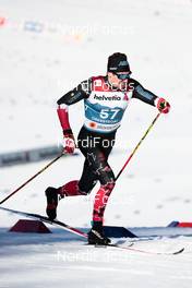 25.02.2021, Oberstdorf, Germany (GER): Antoine Cyr (CAN) - FIS nordic world ski championships cross-country, individual sprint, Oberstdorf (GER). www.nordicfocus.com. © Modica/NordicFocus. Every downloaded picture is fee-liable.