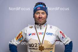 25.02.2021, Oberstdorf, Germany (GER): Emil Iversen (NOR) - FIS nordic world ski championships cross-country, medals, Oberstdorf (GER). www.nordicfocus.com. © Vianney Thibaut/NordicFocus. Every downloaded picture is fee-liable.