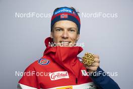 25.02.2021, Oberstdorf, Germany (GER): Johannes Hoesflot Klaebo (NOR) - FIS nordic world ski championships cross-country, medals, Oberstdorf (GER). www.nordicfocus.com. © Modica/NordicFocus. Every downloaded picture is fee-liable.