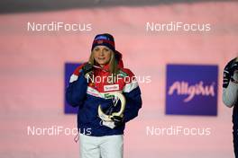 27.02.2021, Oberstdorf, Germany (GER): Maiken Caspersen Falla (NOR) - FIS nordic world ski championships cross-country, medals, Oberstdorf (GER). www.nordicfocus.com. © Thibaut/NordicFocus. Every downloaded picture is fee-liable.