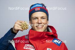 25.02.2021, Oberstdorf, Germany (GER): Johannes Hoesflot Klaebo (NOR) - FIS nordic world ski championships cross-country, medals, Oberstdorf (GER). www.nordicfocus.com. © Modica/NordicFocus. Every downloaded picture is fee-liable.