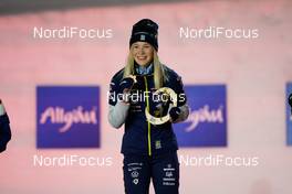 27.02.2021, Oberstdorf, Germany (GER): Jonna Sundling (SWE) - FIS nordic world ski championships cross-country, medals, Oberstdorf (GER). www.nordicfocus.com. © Thibaut/NordicFocus. Every downloaded picture is fee-liable.