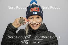 25.02.2021, Oberstdorf, Germany (GER): Riitta-Liisa Roponen (FIN) - FIS nordic world ski championships cross-country, medals, Oberstdorf (GER). www.nordicfocus.com. © Modica/NordicFocus. Every downloaded picture is fee-liable.