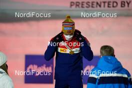27.02.2021, Oberstdorf, Germany (GER): Johannes Hoesflot Klaebo (NOR) - FIS nordic world ski championships cross-country, medals, Oberstdorf (GER). www.nordicfocus.com. © Thibaut/NordicFocus. Every downloaded picture is fee-liable.