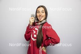 25.02.2021, Oberstdorf, Germany (GER): Yulia Stupak (RSF) - FIS nordic world ski championships cross-country, medals, Oberstdorf (GER). www.nordicfocus.com. © Modica/NordicFocus. Every downloaded picture is fee-liable.