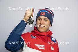 25.02.2021, Oberstdorf, Germany (GER): Erik Valnes (NOR) - FIS nordic world ski championships cross-country, medals, Oberstdorf (GER). www.nordicfocus.com. © Modica/NordicFocus. Every downloaded picture is fee-liable.