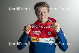 28.02.2021, Oberstdorf, Germany (GER): Johannes Hoesflot Klaebo (NOR) - FIS nordic world ski championships cross-country, medals, Oberstdorf (GER). www.nordicfocus.com. © Vianney Thibaut/NordicFocus. Every downloaded picture is fee-liable.