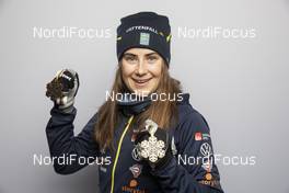 25.02.2021, Oberstdorf, Germany (GER): Ebba Andersson (SWE) - FIS nordic world ski championships cross-country, medals, Oberstdorf (GER). www.nordicfocus.com. © Modica/NordicFocus. Every downloaded picture is fee-liable.