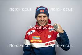 28.02.2021, Oberstdorf, Germany (GER): Simen Hegstad Krueger (NOR) - FIS nordic world ski championships cross-country, medals, Oberstdorf (GER). www.nordicfocus.com. © Vianney Thibaut/NordicFocus. Every downloaded picture is fee-liable.