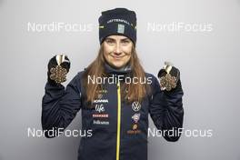 25.02.2021, Oberstdorf, Germany (GER): Ebba Andersson (SWE) - FIS nordic world ski championships cross-country, medals, Oberstdorf (GER). www.nordicfocus.com. © Modica/NordicFocus. Every downloaded picture is fee-liable.