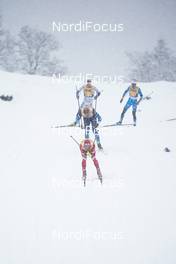 05.03.2021, Oberstdorf, Germany (GER): Artem Maltsev (RSF), Perttu Hyvarinen (FIN), (l-r)  - FIS nordic world ski championships cross-country, 4x10km men, Oberstdorf (GER). www.nordicfocus.com. © Thibaut/NordicFocus. Every downloaded picture is fee-liable.