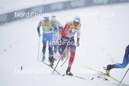05.03.2021, Oberstdorf, Germany (GER): Emil Iversen (NOR) - FIS nordic world ski championships cross-country, 4x10km men, Oberstdorf (GER). www.nordicfocus.com. © Thibaut/NordicFocus. Every downloaded picture is fee-liable.