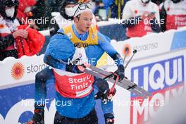 05.03.2021, Oberstdorf, Germany (GER): Jules Lapierre (FRA) - FIS nordic world ski championships cross-country, 4x10km men, Oberstdorf (GER). www.nordicfocus.com. © Thibaut/NordicFocus. Every downloaded picture is fee-liable.