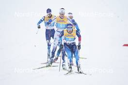 05.03.2021, Oberstdorf, Germany (GER): William Poromaa (SWE), Roman Furger (SUI), (l-r)  - FIS nordic world ski championships cross-country, 4x10km men, Oberstdorf (GER). www.nordicfocus.com. © Thibaut/NordicFocus. Every downloaded picture is fee-liable.