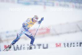 05.03.2021, Oberstdorf, Germany (GER): Jens Burman (SWE) - FIS nordic world ski championships cross-country, 4x10km men, Oberstdorf (GER). www.nordicfocus.com. © Thibaut/NordicFocus. Every downloaded picture is fee-liable.