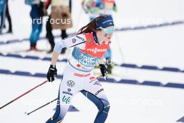 04.03.2021, Oberstdorf, Germany (GER): Ebba Andersson (SWE) - FIS nordic world ski championships cross-country, 4x5km women, Oberstdorf (GER). www.nordicfocus.com. © Modica/NordicFocus. Every downloaded picture is fee-liable.