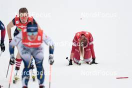 04.03.2021, Oberstdorf, Germany (GER): Yana Kirpichenko (RSF) - FIS nordic world ski championships cross-country, 4x5km women, Oberstdorf (GER). www.nordicfocus.com. © Modica/NordicFocus. Every downloaded picture is fee-liable.