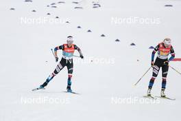 04.03.2021, Oberstdorf, Germany (GER): Petra Hyncicova (CZE), Katerina Janatova (CZE), (l-r)  - FIS nordic world ski championships cross-country, 4x5km women, Oberstdorf (GER). www.nordicfocus.com. © Modica/NordicFocus. Every downloaded picture is fee-liable.