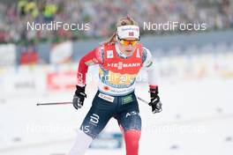 04.03.2021, Oberstdorf, Germany (GER): Therese Johaug (NOR) - FIS nordic world ski championships cross-country, 4x5km women, Oberstdorf (GER). www.nordicfocus.com. © Modica/NordicFocus. Every downloaded picture is fee-liable.