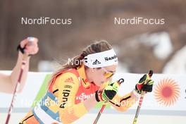 04.03.2021, Oberstdorf, Germany (GER): Pia Fink (GER) - FIS nordic world ski championships cross-country, 4x5km women, Oberstdorf (GER). www.nordicfocus.com. © Modica/NordicFocus. Every downloaded picture is fee-liable.