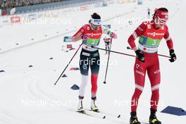 04.03.2021, Oberstdorf, Germany (GER): Heidi Weng (NOR), (l-r)  - FIS nordic world ski championships cross-country, 4x5km women, Oberstdorf (GER). www.nordicfocus.com. © Modica/NordicFocus. Every downloaded picture is fee-liable.