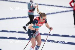 04.03.2021, Oberstdorf, Germany (GER): Jessie Diggins (USA) - FIS nordic world ski championships cross-country, 4x5km women, Oberstdorf (GER). www.nordicfocus.com. © Modica/NordicFocus. Every downloaded picture is fee-liable.