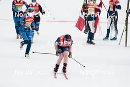04.03.2021, Oberstdorf, Germany (GER): Johanna Matintalo (FIN), Riitta-Liisa Roponen (FIN), Jasmi Joensuu (FIN), Krista Parmakoski (FIN), (l-r)  - FIS nordic world ski championships cross-country, 4x5km women, Oberstdorf (GER). www.nordicfocus.com. © Modica/NordicFocus. Every downloaded picture is fee-liable.