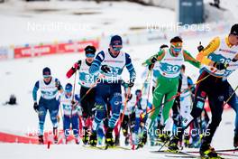 27.02.2021, Oberstdorf, Germany (GER): Markus Vuorela (FIN), Thomas Maloney Westgaard (IRL), (l-r)  - FIS nordic world ski championships cross-country, skiathlon men, Oberstdorf (GER). www.nordicfocus.com. © Modica/NordicFocus. Every downloaded picture is fee-liable.