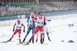 27.02.2021, Oberstdorf, Germany (GER): Iivo Niskanen (FIN), Ivan Yakimushkin (RSF), (l-r)  - FIS nordic world ski championships cross-country, skiathlon men, Oberstdorf (GER). www.nordicfocus.com. © Modica/NordicFocus. Every downloaded picture is fee-liable.