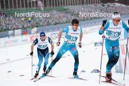 27.02.2021, Oberstdorf, Germany (GER): Clement Parisse (FRA), Jules Lapierre (FRA), (l-r)  - FIS nordic world ski championships cross-country, skiathlon men, Oberstdorf (GER). www.nordicfocus.com. © Modica/NordicFocus. Every downloaded picture is fee-liable.