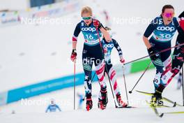 27.02.2021, Oberstdorf, Germany (GER): Hailey Swirbul (USA) - FIS nordic world ski championships cross-country, skiathlon women, Oberstdorf (GER). www.nordicfocus.com. © Modica/NordicFocus. Every downloaded picture is fee-liable.